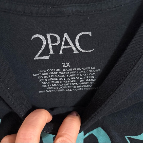 Rare Vintage Tupac graphic tee size 2xl - Picture 3 of 3